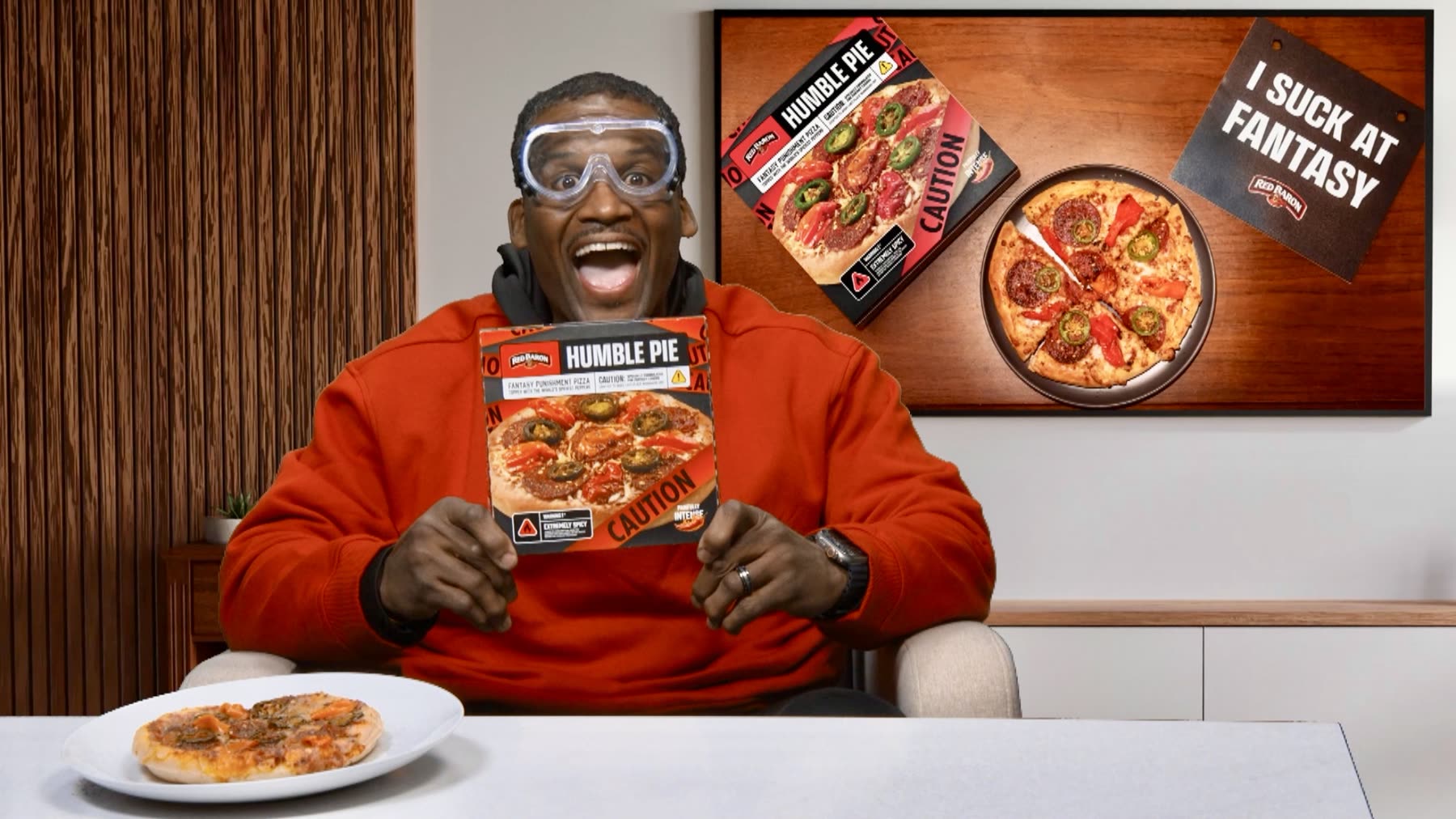 Spice Adams unveiling the Humble Pie