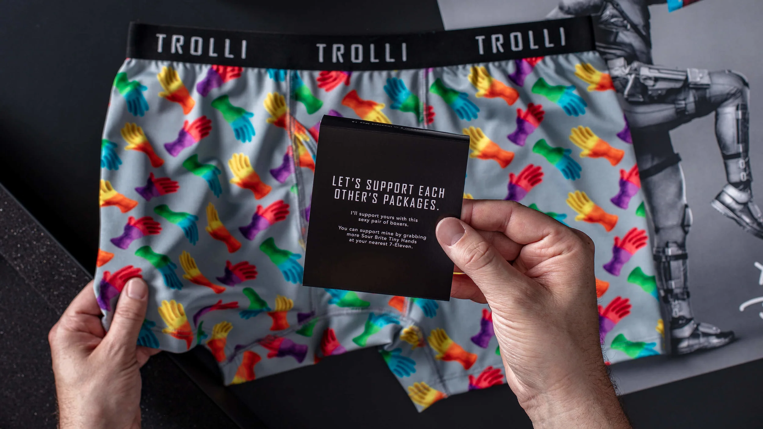 Branded undies